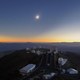 The eclipse seen from the European Southern Observatory La Silla Observatory.